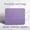 Purple, variant on Leather RFID Blocking Card Wallet for Men Women - Multi-Slot Credit Card Holder with 4 Slots - Compact ID Case for Bank Cards, Driver's License, Cash - Travel Size 3.93x3.14in for Pocket or Purse