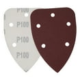 thumbnail image 4 of 10 Pcs 140*90mm 5 Holes Sandpaper Triangle Sand Discs Pads Power Polishing Tool, 4 of 9