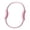 Pink, variant on Moontgen Yoga Ring & Pilates Circle with Dual Grip Pelvic Floor Muscle Trainer Non-slip Leg Resistance Training Circle for Gym Workout Equipment (Light Brown)