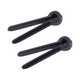 thumbnail image 5 of 2 soportes para mirilla de arco, soporte para cuerda de tiro con flecha, accesorios para arco (negro), 5 of 8