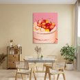 thumbnail image 3 of Stupell Industries Contemporary Strawberry Fruit Cake Canvas Art, 30 x 40, by LISH Creative, 3 of 8