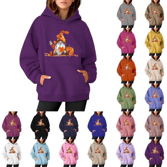 YVNAURA Women's Spring Autumn Oversized Halloween Graphic Sweatshirt Loose Fit Long Sleeve Crew Neck Pullover Tops Casual Fall Outfits for Women Cozy Spooky Tee, Navy,L