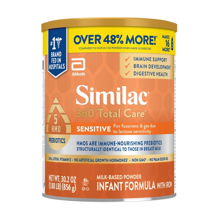 Free Shipping! Similac Baby Formula Sensitive oz with Immune