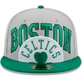 thumbnail image 2 of Men's New Era Gray/Kelly Green Boston Celtics Tip-Off Two-Tone 59FIFTY Fitted Hat, 2 of 6