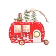 thumbnail image 1 of Matsuzay Mini adorno de de Navidad Santa Claus colgante con ventana decoración de pared hogar rústico Año Nuevo decoración de arte Kits de decoración para fiestas Auto Matsuzay HA009996-03, 1 of 6
