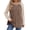 Coffee-Beige, variant on Fantaslook Color Block Long Sleeve Shirts for Women Lightweight Fall Sweaters Dressy Casual Tunic Tops
