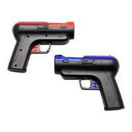 ICON MOVE DUAL SHOT - Pistol attachment for game controller (pack of 2) - for Sony PlayStation 3, Sony PlayStation 3 Slim