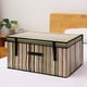 thumbnail image 1 of Caja de almacenamiento plegable grande de tela no tejida, caja de almacenamiento de ropa interior, edredones, caja de almacenamiento, caja de archivo para el hogar, 1 of 5