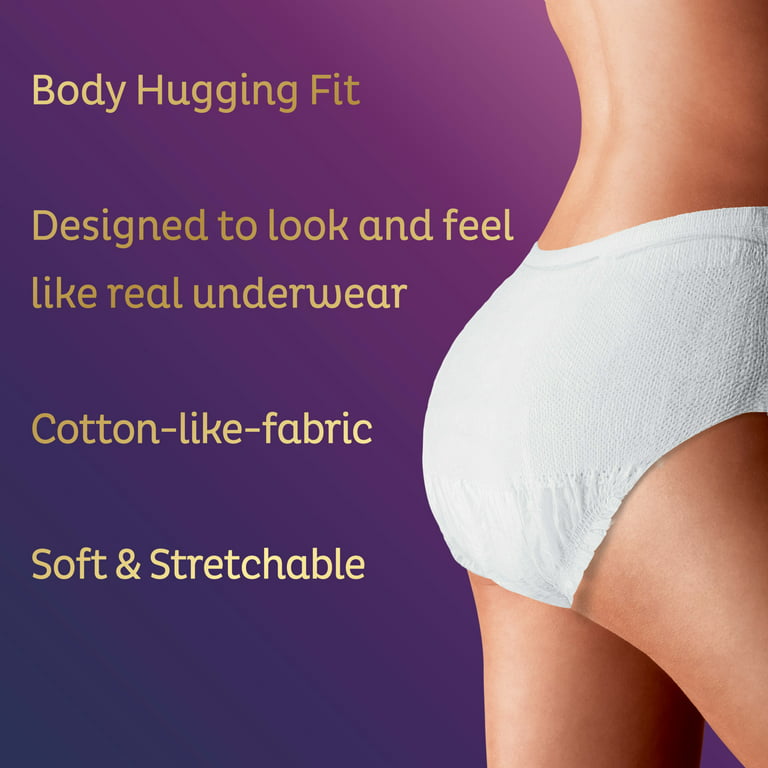 Always Discreet Incontinence Postpartum Underwear For Women S/M/L/XL ✓