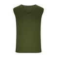 thumbnail image 6 of Nfurl Deep V Neck Tank Tops for Men Big and Tall Gym Workout Shirt Quick Dry Running T Shirts Athletic Casual Basic Tees Summer Sleeveless Sports Shirts for Bodybuilding, 6 of 8