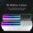 thumbnail image 4 of Heat Sink DDR4 DDR5 Ram Cooler Radiator 5V 3PIN ARGB for Computer (Black), 4 of 8