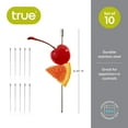 thumbnail image 4 of True Stainless Steel Cocktail Picks, Toothpicks for Appetizers, Set of 10, 4 of 8