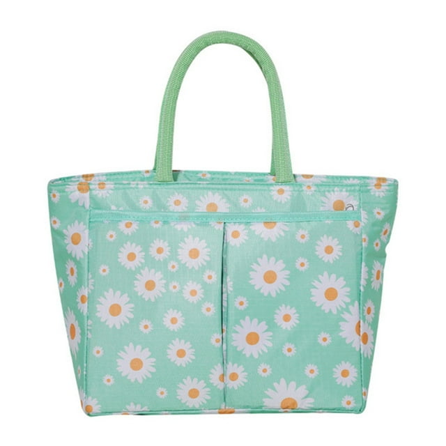 Meitianfacai Sac à Lunch à une Épaule, Grande Capacité, Sac de Pique-Nique Extérieur, Bloc Réfrigérant