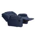thumbnail image 4 of Sillón Reclinable Mecedora Bumers 1 Plaza Azul Marino, 4 of 8