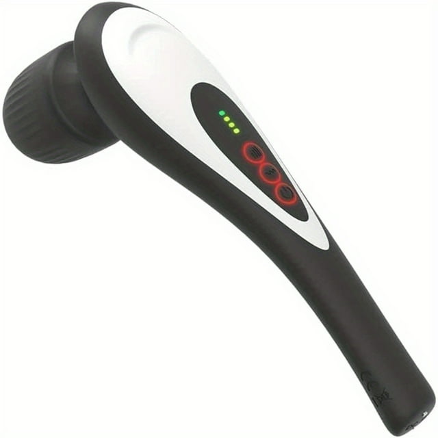 LEEYNEER Masseur Électrique Sans Fil Rechargeable avec - Rapide et Durable - 20 Programmes de Massage 8 Réglages de Vitesse Corps Entier Musculaire pour Dos Cou Épaules Jambes Mains - Dée Portable