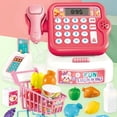 thumbnail image 4 of Kids Cash Register Toys, Interactive Simulation Cash Register Playset Fun  For Kids Presents, 4 of 8