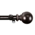 thumbnail image 2 of Central Design 4883-287 Julian 0.81 in. Curtain Rod, 28-48 in. - Cocoa, 2 of 2