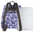 thumbnail image 3 of Yiaed Skull star crystal Print Laptop Backpack for Women Slim Computer Bag Work Travel College Backpack Purse Fits 14 Inch Notebook, 3 of 4