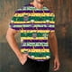 thumbnail image 1 of Ceisia Men's Summer Mardi Gras Stripe T-shirt Short Sleeve Round Neck Loose Fit Casual Daily Wear Purple XXXXL Gifts, 1 of 5