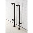 thumbnail image 2 of Kingston Brass AE810S5DX Concord Freestanding Tub Supply Line, Oil Rubbed Bronze, 2 of 3