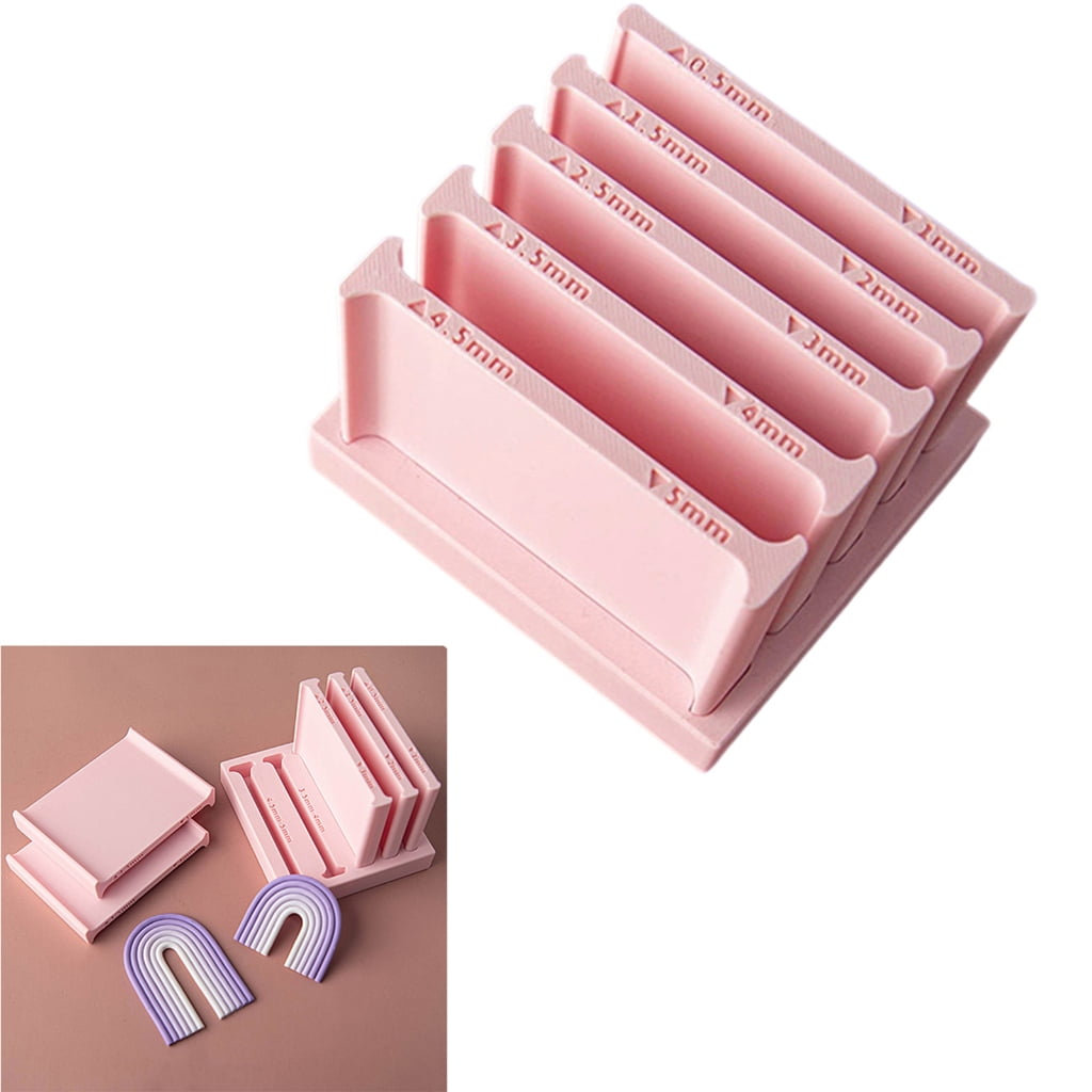 WINDLAND DIY Craft Clay Thickness Adjuster Mold for Creative Sculpture and Accessories