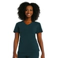 thumbnail image 2 of Maevn Pure Women's 3 Panel V-Nect Top & Relaxed-Fit Elastic Drawstring Cargo Pant Scrub Set, 2 of 5