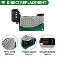 thumbnail image 4 of Resistor del motor del ventilador HVAC Unique Bargains No.1610497380 para Peugeot 408, 4 of 6