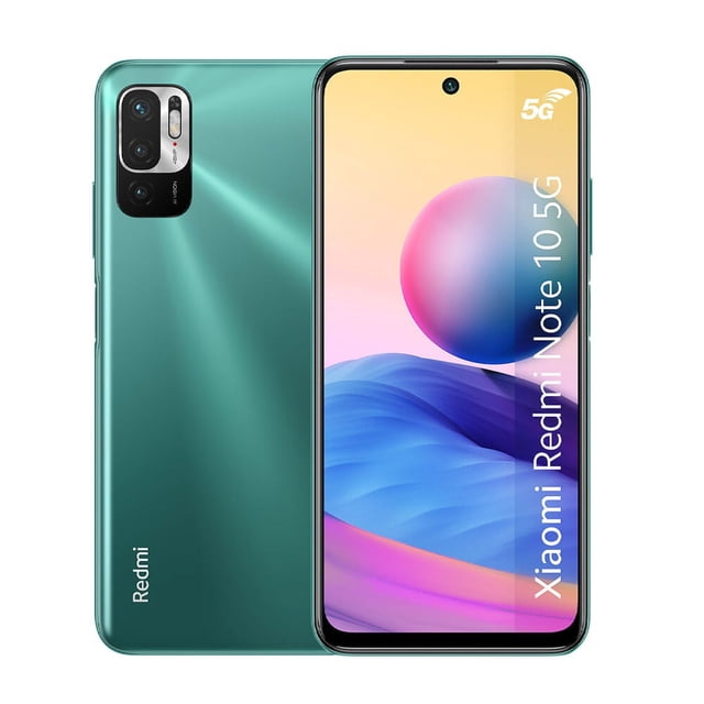 Redmi Note 10 5G 128 GB RAM 8GB Verde Cámara triple 48 Mp Xiaomi Dual sim