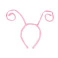 thumbnail image 2 of Diadema con antenas de animales, tocado ajustable para cumpleaños de adultos. Rosa, 2 of 9
