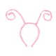 thumbnail image 2 of Diadema con antenas de animales, banda elástica para el cabello con dibujos animados para mujeres y niños, ideal para fiestas. Rosa, 2 of 9