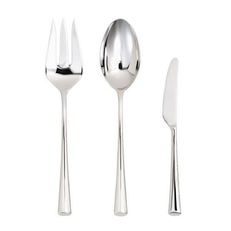 Dansk Bistro Cafe Stainless-Steel Flatware 3-Piece Hostess Set