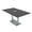 Asian Night w/Silver Base with Electric, variant on 6 Person Rectangular Conference Tables w/ Rectangle Metal Base 6' Asian Night