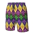 thumbnail image 5 of Naloa Mardi Gras4 Men's Beach Shorts, Surfing shorts, Swim trunks, Quick Dry Swim Trunks for Surfing Beach Fun - X-Large, 5 of 9