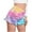 ி001-Blue, variant on Xuyuer Womens High Waisted Jean Shorts Ripped Tie-dye Stretchy Casual Fashion Denim Shorts for Women 2026
