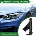 thumbnail image 3 of Unique Bargains Front Driver Side Headlight Washer Nozzle for Hyundai Santa Fe No.986712W000, 3 of 6