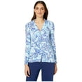 thumbnail image 1 of Lilly Pulitzer Women's Ruffle Pj Button-up Top, 1 of 4