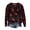 Black, variant on WTOBBY Women's Casual Raglan Sleeve Sweater Top with Halloween Print, Fashion Long Sleeve Round Neck Design for Cozy Wear, Perfect for Autumn and Casual Styles,Black L