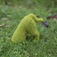 thumbnail image 1 of s de animales flocados, estatua de imitación de musgo verde, adorno para perro, rocas artificiales, hierba de resina para jardín, hogar, césped, Cachorro de madriguera Soledad Figuritas flocadas, 1 of 7