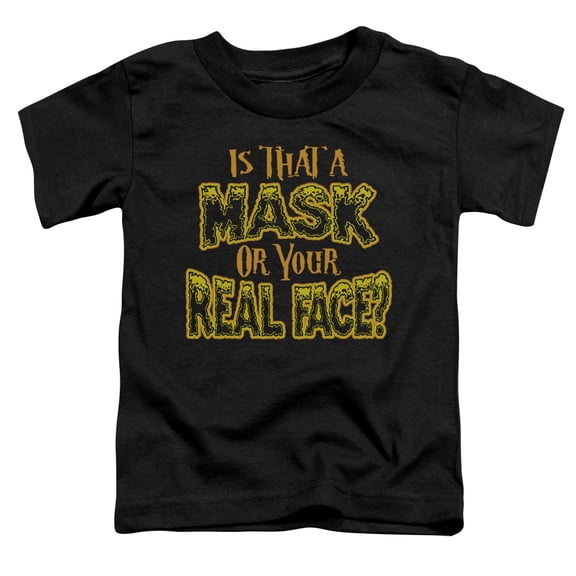 - Mask - Toddler Short Sleeve Shirt - 4T