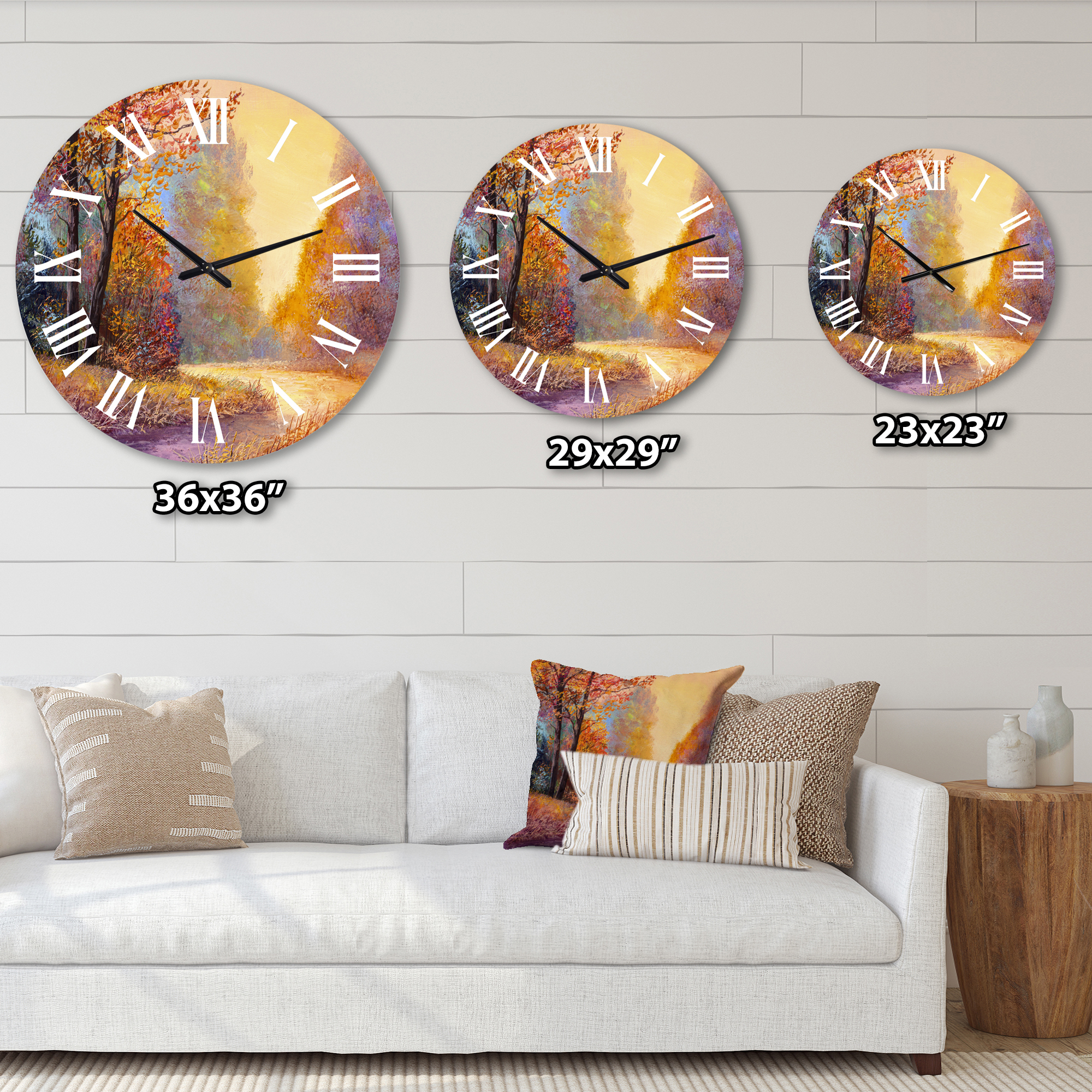 Designart 1 in Wall Clock