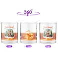 thumbnail image 2 of Merry Christmas Santa Reindeer Antlers Chihuahua Sleigh Xmas Winter Holiday 11oz Whiskey Glass Mug Dog Lover Gifts Idea Whiskey Cocktail Glasses Cup - 00023, 2 of 5