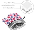 thumbnail image 7 of Oven Mitts and Pot Holders 4 Piece, Blueberries berry pattern High Heat Slip Resistant Oven Mitt and Trivets Set Kitchen Oven Glove Pot Holders for Cooking Baking Grilling, 7 of 7