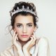 thumbnail image 4 of Tiara de novia con diamantes de imitación para mujer, diadema de cristal, joya para el cabello, 4 of 6