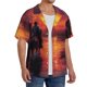 thumbnail image 2 of Fotbe Sunset River Western Cowboy Camisa Estampada de Manga Corta para Hombre, Casual de Verano, Estilo Playero, Sin Arrugas-4X-Large, 2 of 5