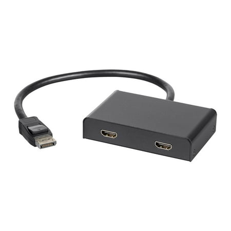 UPC: 0889028052815 | Monoprice 2-Port DisplayPort 1.2 to HDMI Multi-Stream Transport (MST) Hub  Ideal For Digital Signage And Large Video Displays In Schools  Churches