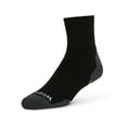 thumbnail image 5 of Wrangler Essential Cool Comfort Men’s Quarter Socks, Full-Cushion Crew Socks, 6-12, Black, 12-Pack, 5 of 8