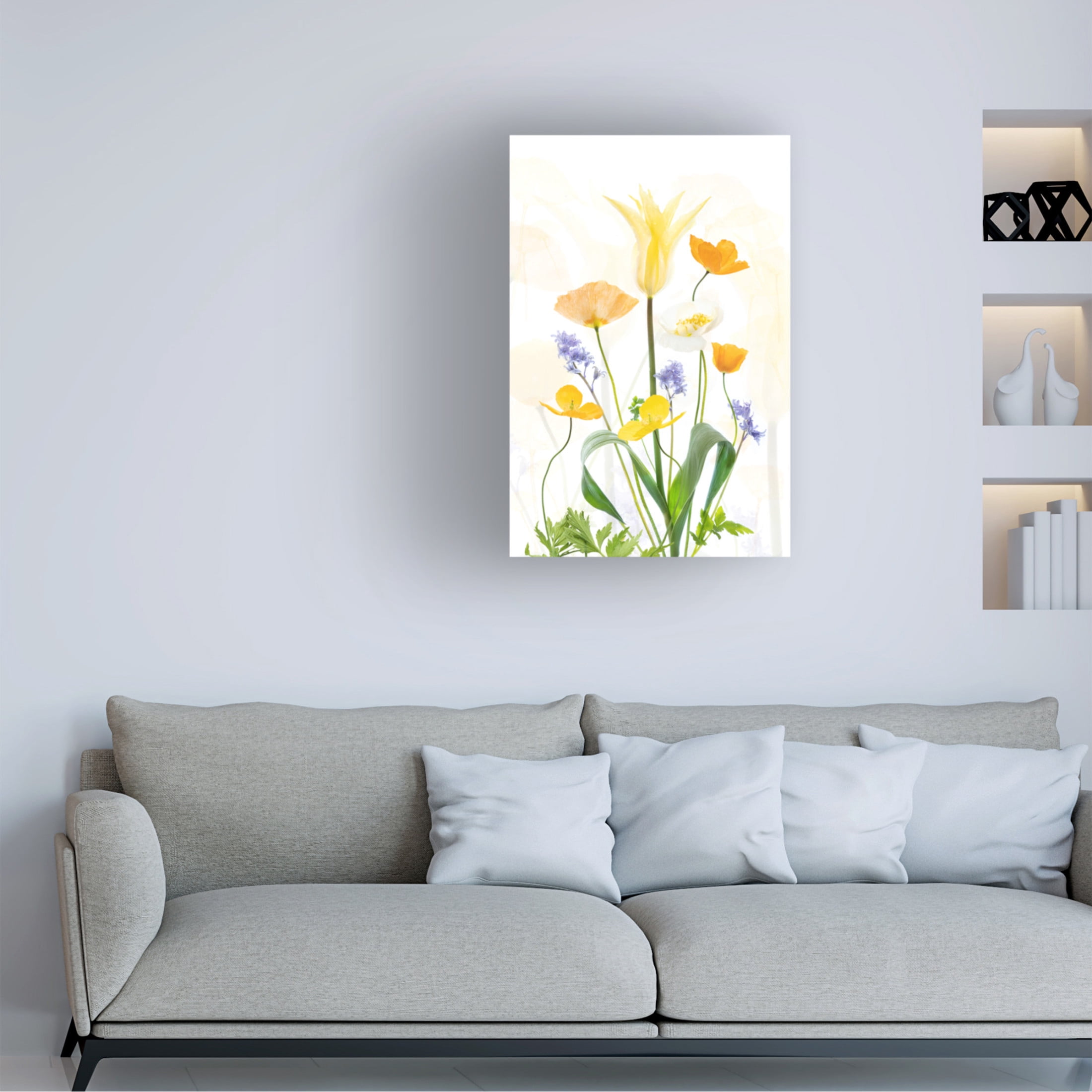 Trademark Fine Art Sharon Williams  Spring Splendour Canvas Wall Art