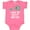 Hot Pink, variant on Inktastic Grandchild Best Mimi Ever Boys or Girls Baby Bodysuit
