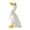 B, variant on Ceramic Duck Figurine White Small Animal Desktop Home Decoration Ornament