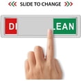 thumbnail image 2 of KitchenTour Clean Dirty Magnet for Dishwasher Upgrade Super Strong Magnet - Easy to Read Non-Scratch Magnetic Silver Indicator Sign with Clear, Bold & Colored Text, 2 of 5